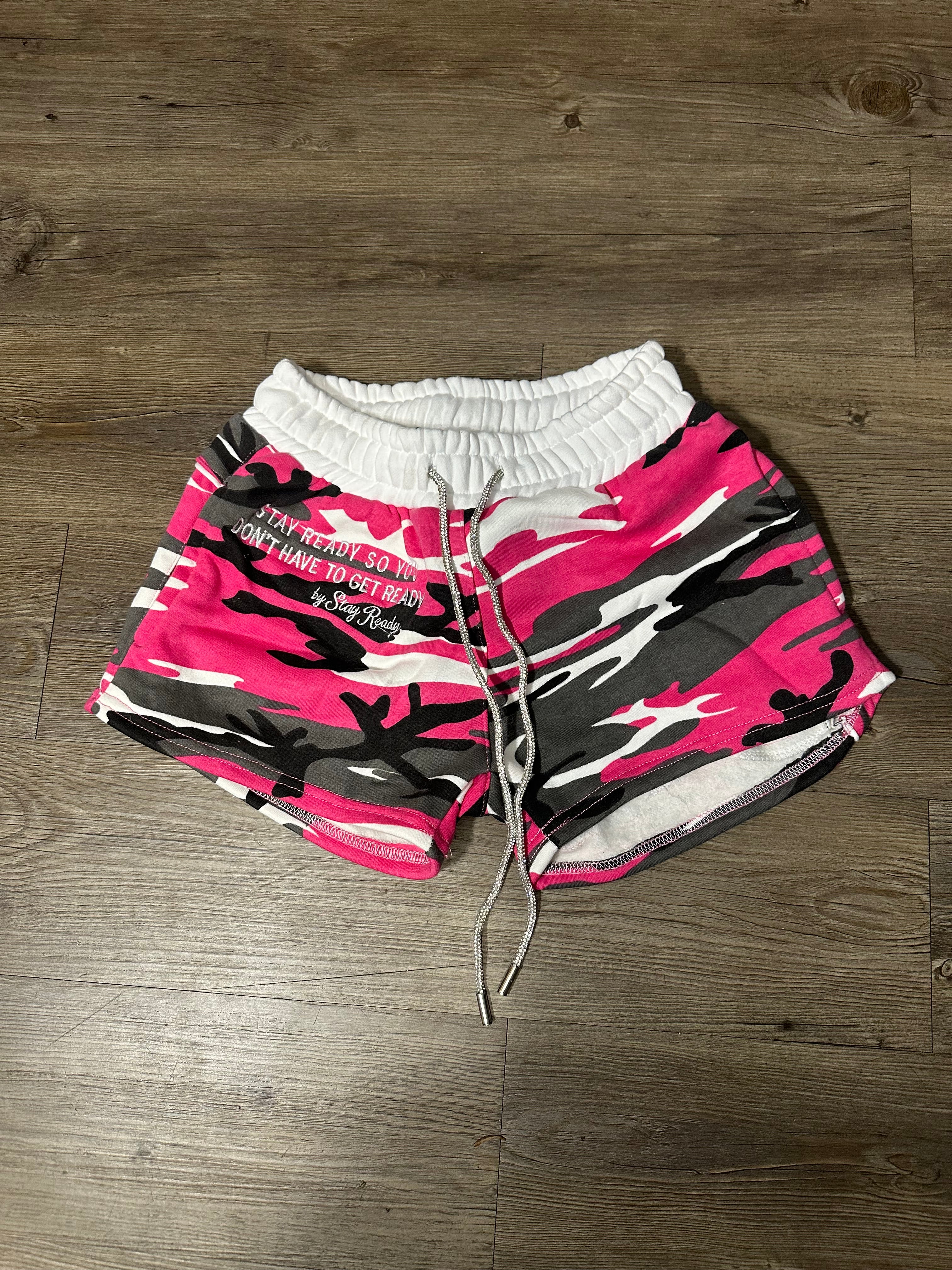 Stay Ready “Pressure Pink” Shorts
