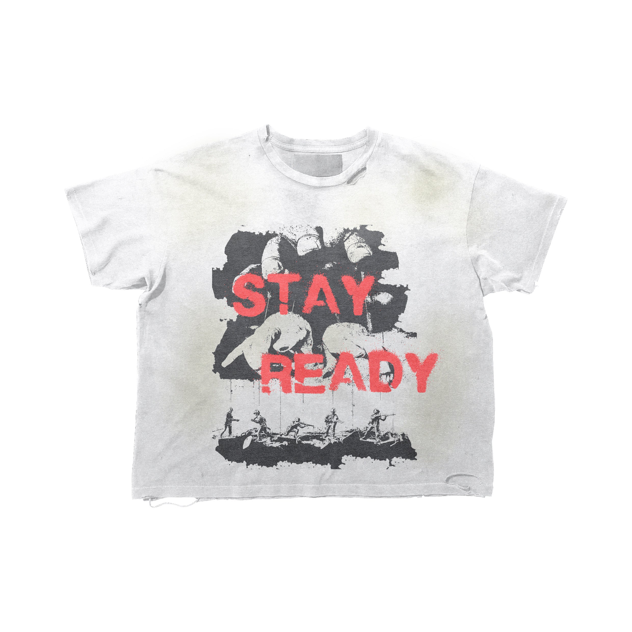 Stay Ready Tee Blanco